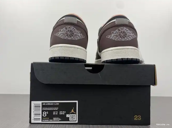 Rep TB Jordan Low Mocha DC6991-200 1 Air 0607